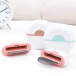 Cat Brush Dog Grooming Supplies Pet Grooming Comb Steel Cat Comb Pet Grooming Brush Cat Stripping Tool Cat Comb Gloves Dog Comb For Matted Hair Alloy Cat Hair Brush - Image 7