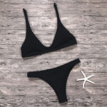 Sexy Bikinis Women Swimsuit Solid Bathing Swim Suit Bikini Set Swimwear Biquini Beachwear - Image 3