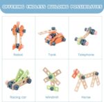 ROBOTIME Workbench Play Set Toddlers Kids Pretend Tool Bench Toy Workshop Toys - Image 10