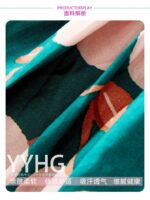 Lychee Cotton Printed Cloth For Girls Dress - Image 9