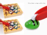 Montessori Educational Industrious Little Bees Kids Wooden Toys for Children Interactive Beehive Game Board Funny Toy Gift - Image 6