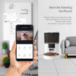 Video Camera With Adjustable Performance Pet Feeder - Image 2