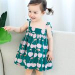 Lychee Cotton Printed Cloth For Girls Dress
