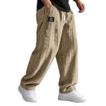 European And American Style Pocketed Straight-Leg Loose Lace-Up Sporty Casual Pants For SpringSummer - Image 8
