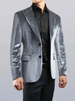Mens Korean-style Slim-fit Casual Loose-fitting Coat - Image 3