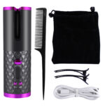 Rechargeable Automatic Hair Curler Women Portable Hair Curling Iron LCD Display Ceramic Curly Rotating Curling Wave Styer - Image 9