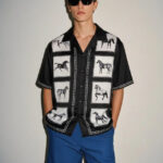 Cuban-flag Print Men's Short-sleeve Shirt