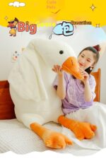 Cute Big White Geese Pillow Plush Toy - Image 10