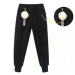 Larger Children's Cotton Woolen Cloth Trousers - Image 5