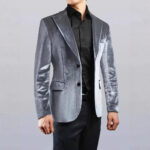 Mens Korean-style Slim-fit Casual Loose-fitting Coat - Image 5