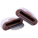 Cat Brush Dog Grooming Supplies Pet Grooming Comb Steel Cat Comb Pet Grooming Brush Cat Stripping Tool Cat Comb Gloves Dog Comb For Matted Hair Alloy Cat Hair Brush - Image 6
