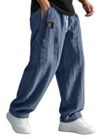 European And American Style Pocketed Straight-Leg Loose Lace-Up Sporty Casual Pants For SpringSummer - Image 9