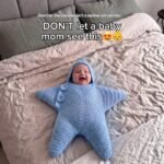 Crocheted Star-shaped Bodysuit Starfish Baby Sleeping Bag Newborn Baby Boy Girl Kids Cartoon Hooded Romper Jumpsuit Bodysuit Clothes Outfits Long Sleeve Playsuit Toddler One Piece Outfit - Image 6